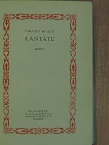Surányi Miklós - Kantate/A mester [antikvár]