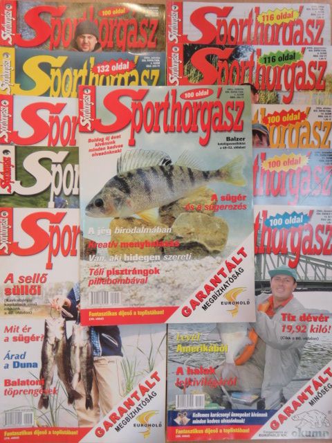 Sporthorgász 2004. (nem teljes évfolyam) [antikvár]