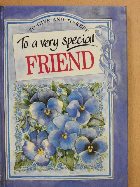 To a very special friend [antikvár]