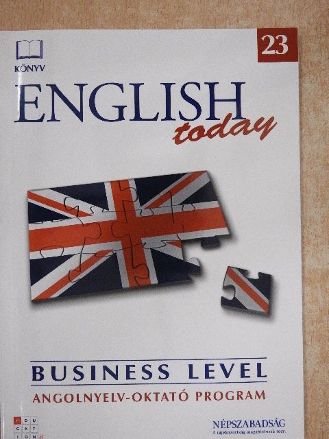 English Today 23 - Business level - Coursebook One [antikvár]