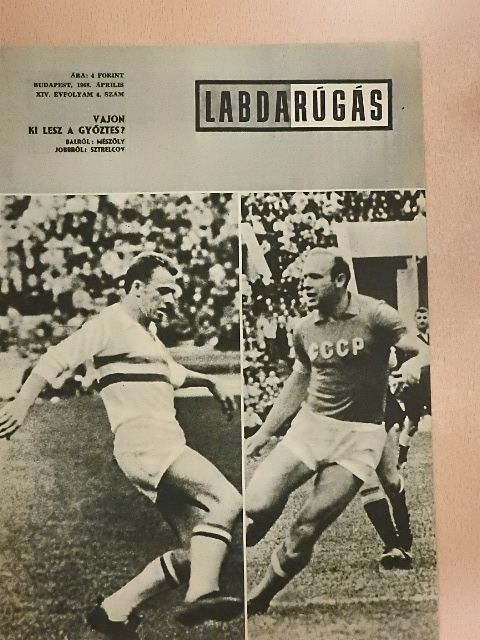 Boskovics Jenő - Labdarúgás 1968. április [antikvár]
