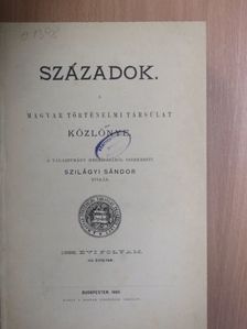 Décsényi Gyula - Századok 1885./A Magyar Történelmi Társulat kiadványainak czím- és tartalom-jegyzéke 1867-1884. január-december [antikvár]