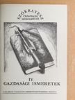 Molnárfi Sándor - Gazdasági ismeretek IV. [antikvár]