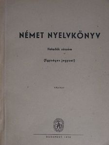 Dr. Szirmai Gina - Német nyelvkönyv [antikvár]