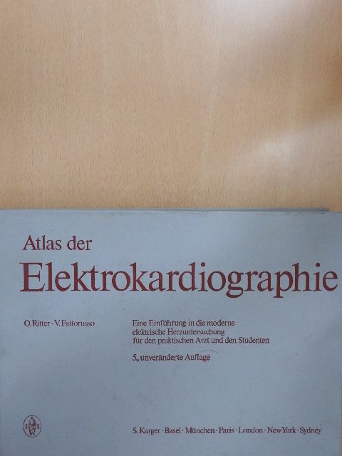 O. Ritter - Atlas der Elektrokardiographie [antikvár]
