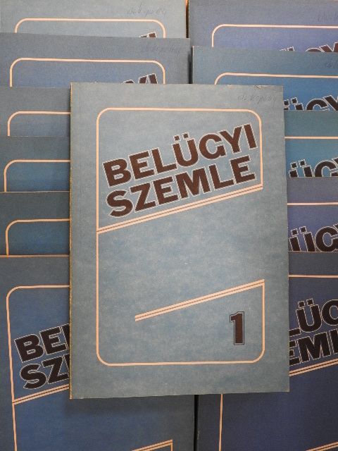 Arnóth Józsefné - Belügyi Szemle 1988. január-december [antikvár]