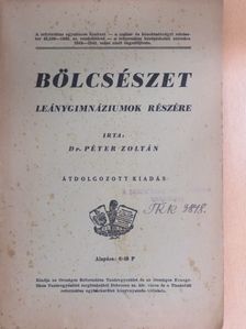 Dr. Péter Zoltán - Bölcsészet [antikvár]