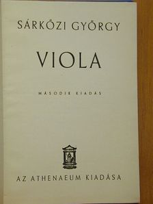 Sárközi György - Viola [antikvár]