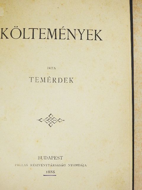 Jeszenszky Dánó - Költemények [antikvár]