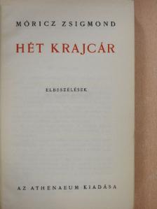 Móricz Zsigmond - Hét krajcár [antikvár]