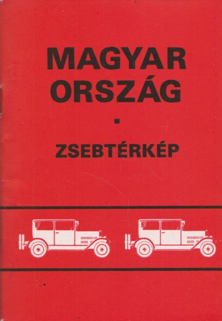 Magyarország zsebtérkép [antikvár]