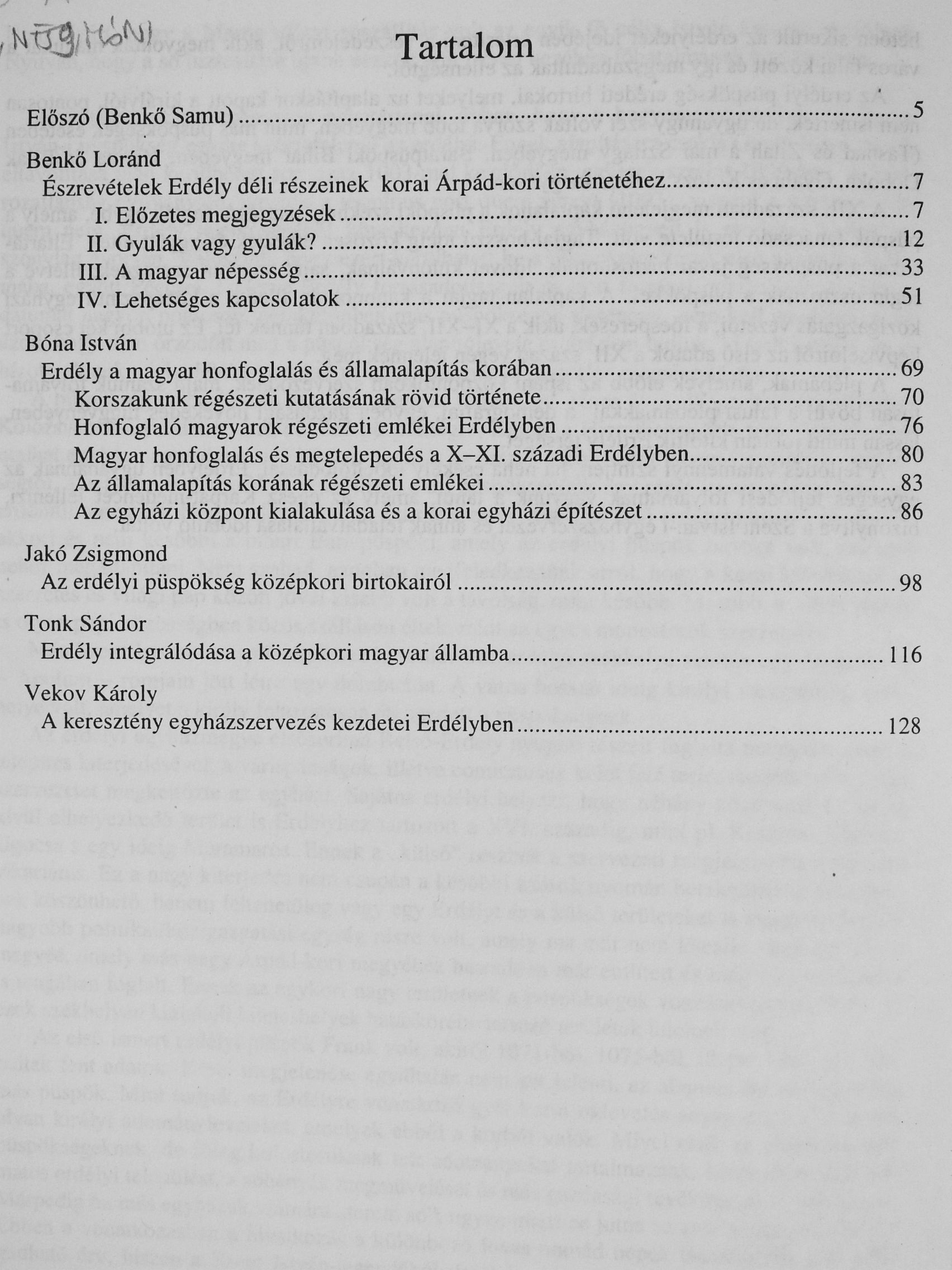 Benkő Loránd - Erdély a keresztény magyar királyságban [antikvár]