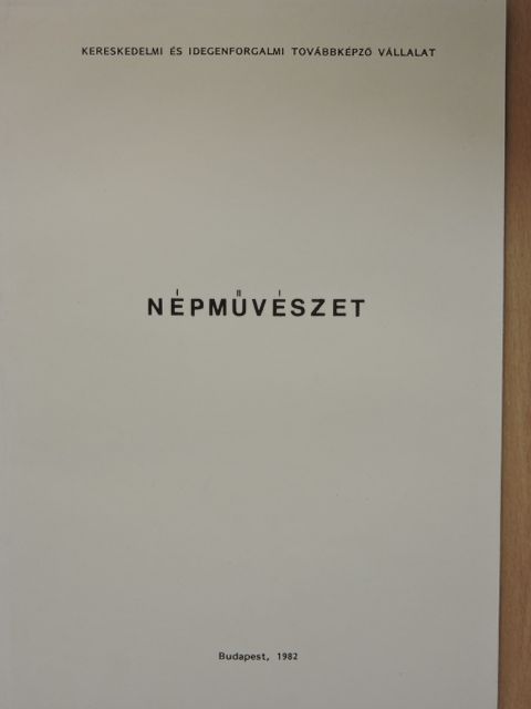 Dr. Boross Marietta - Népművészet [antikvár]