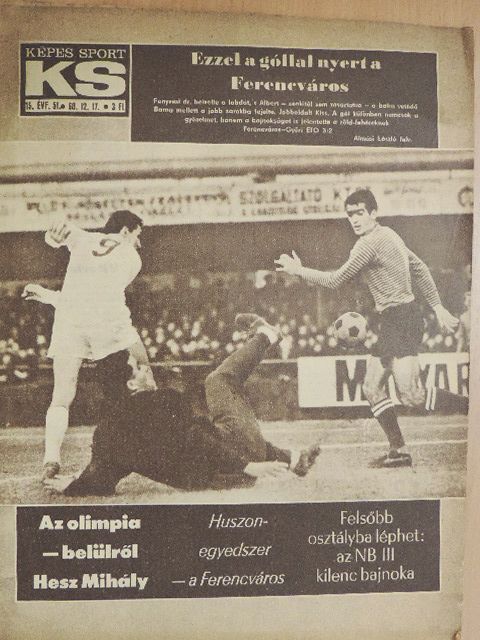 Bajnai Teréz - Képes Sport 1968. december 17 [antikvár]