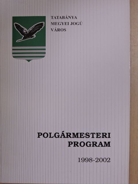 Polgármesteri program [antikvár]