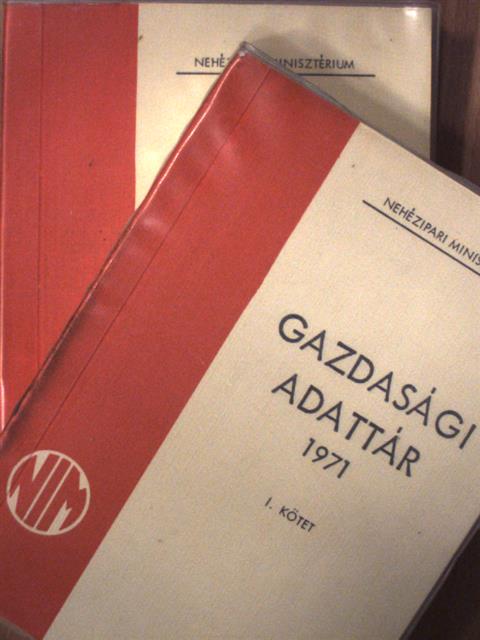 Gazdasági adattár 1971. I-II. [antikvár]