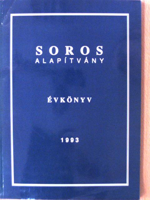 Soros Alapítvány Évkönyv 1993 [antikvár]