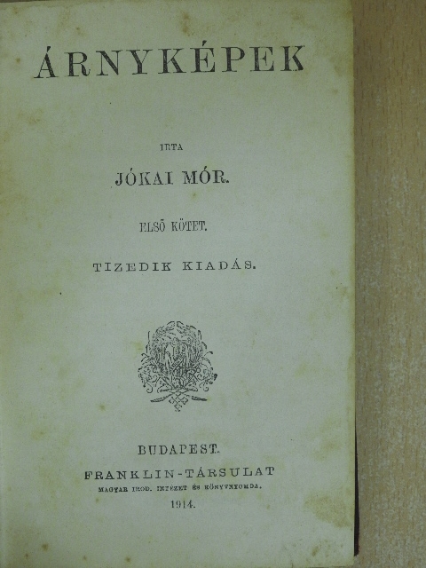 Jókai Mór - Árnyképek I-II. [antikvár]