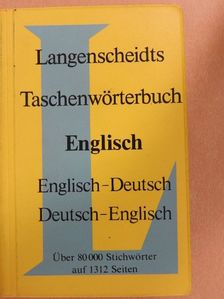 Dr. Diltrich Roy - Langenscheidts Taschenwörterbuch der Englischen und Deutschen Sprache I-II. [antikvár]