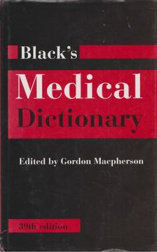 Gordon Macpherson - Black's Medical Dictionary [antikvár]