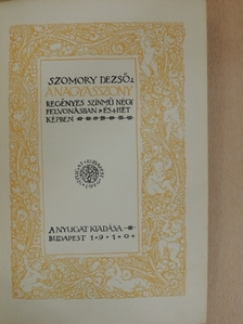 Szomory Dezső - A nagyasszony [antikvár]