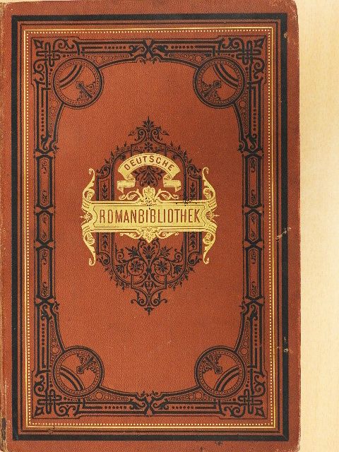 Ludwig Laistner - Deutsche Roman-Bibliothek 1875. I. (fél évfolyam) (gótbetűs) [antikvár]
