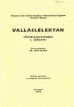 Dr. Papp Tamás - Valláslélektan I. semester [antikvár]