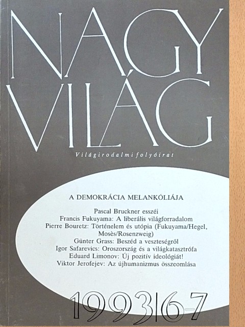 Ana Blandiana - Nagyvilág 1993. június-július [antikvár]