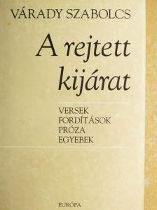 Alastair Reid - A rejtett kijárat [antikvár]