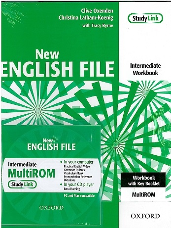 OXENDEN, CLIVE - NEW ENGLISH FILE INTERMEDIATE WORKBOOK + MULTIROM CD