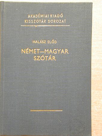Halász Előd - Német-magyar szótár [antikvár]
