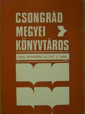 Baricz Zsolt - Csongrád megyei könyvtáros 1979. november [antikvár]