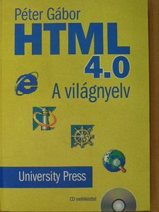 Péter Gábor - HTML 4.0 - CD-vel [antikvár]