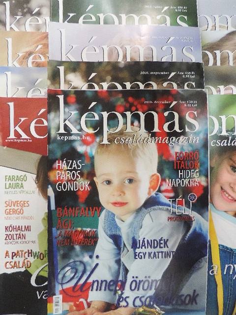 Képmás Családmagazin 2010. január-december [antikvár]