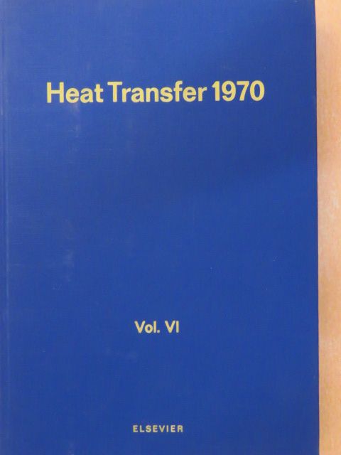 A. E. Bergles - Heat Transfer 1970/6. [antikvár]
