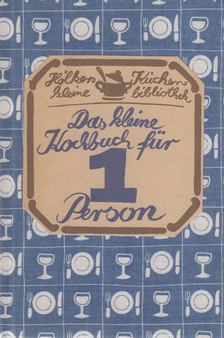 Gisela Allkemper - Das kleine Kochbuch für 1 Person [antikvár]