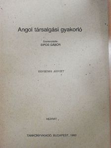 Bárdos Jenő - Angol társalgási gyakorló [antikvár]