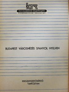 Dr. Verzár István - Budapest Városnézés spanyol nyelven [antikvár]