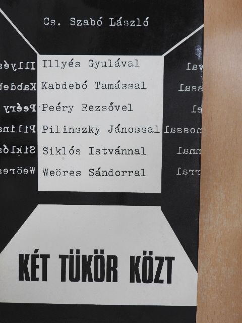 Cs. Szabó László - Két tükör közt [antikvár]