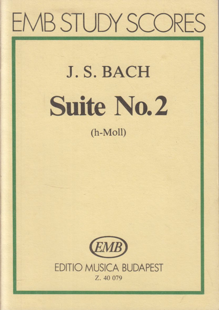 Bach, Johann Sebastian - Suite No. 2 (h-Moll) [antikvár]