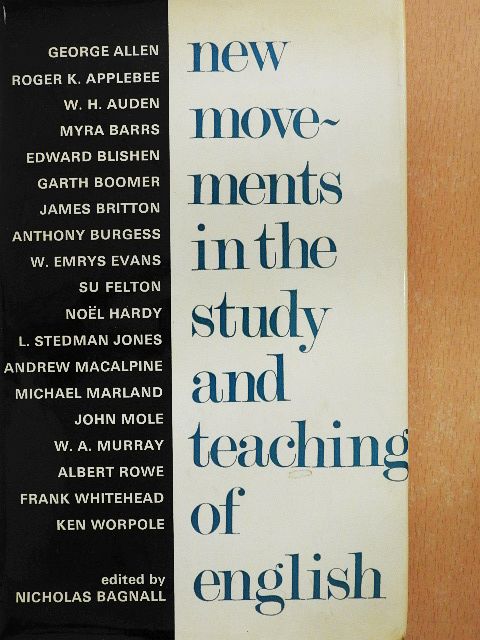 George Allen - New Movements in the Study and Teaching of English [antikvár]