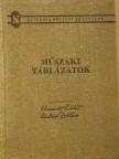 Műszaki táblázatok [antikvár]