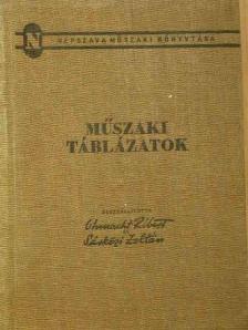 Műszaki táblázatok [antikvár]