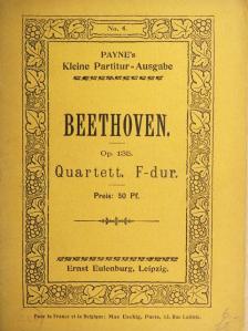 Beethoven - Quartett No. 17. F-dur [antikvár]