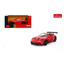 Porsche 911 GT3 RS fém kisautó 1:43, piros