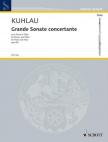 KUHLAU - GRANDE SONATE CONCERTANTE POUR PIANO ET FLÜTE OP. 85