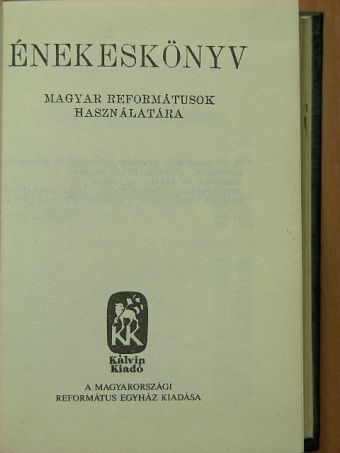 Énekeskönyv [antikvár]