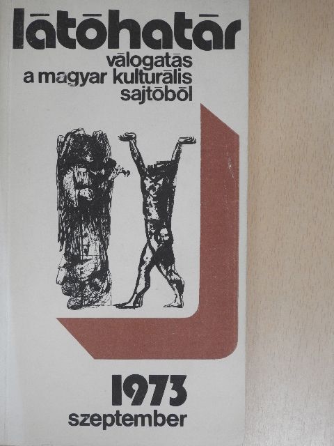 Aczél György - Látóhatár 1973. szeptember [antikvár]