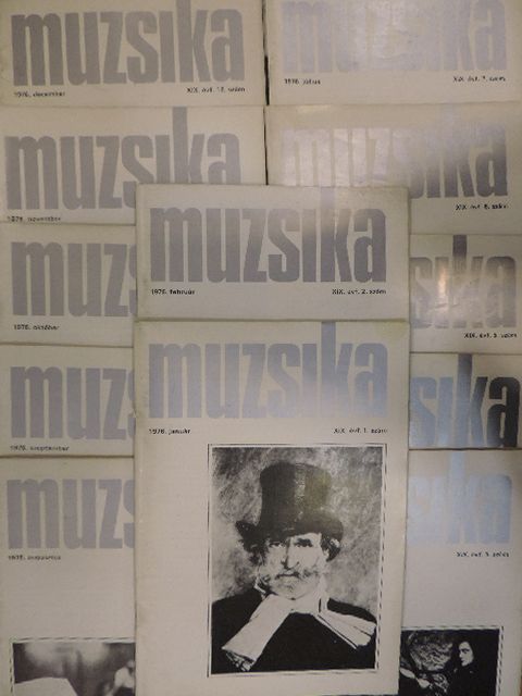 Boronkay Antal - Muzsika 1976. január-december [antikvár]