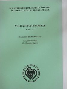 Miskolciné Zimányi Krisztina - Valószínűségszámítás 6/9-10. [antikvár]